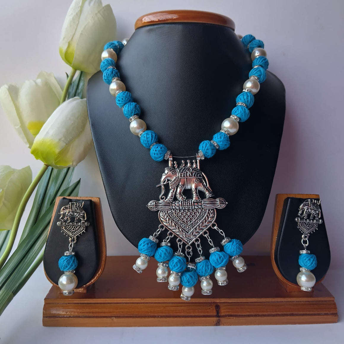 Cotton Beads Jewellery