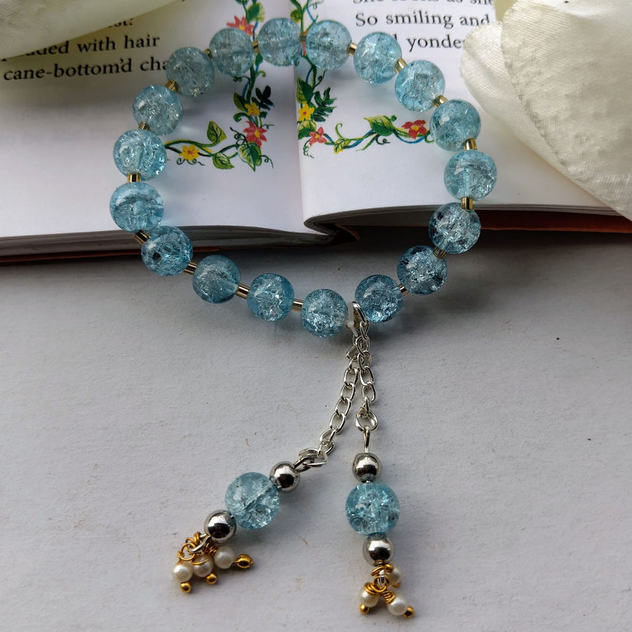 Blue Crystal Dangle