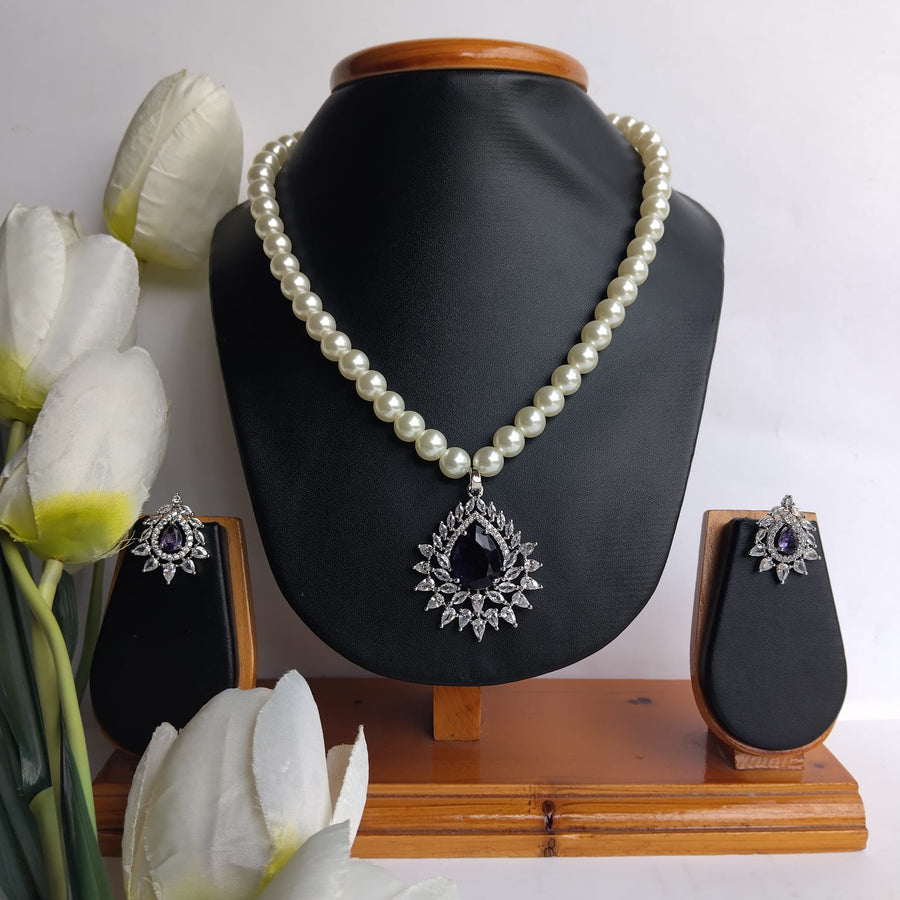 Amethyst Pearl Duchess Set